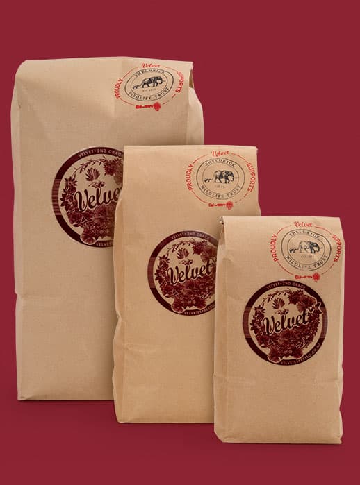 Coffee sizes available - 1kg - 500g - 250g